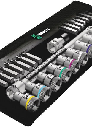 WERA Zyklop Metal 28-piece socket spanner set 1/2 ″ ( 4000821658 )