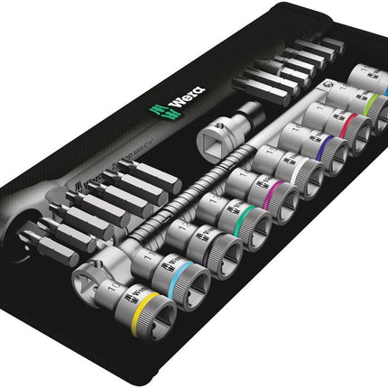 WERA Steckschlüsselsatz Zyklop Metal 28-teilig 1/2 ″ ( 4000821658 )