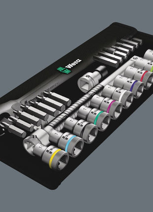 WERA Zyklop Metal 28-piece socket spanner set 1/2 ″ ( 4000821658 )
