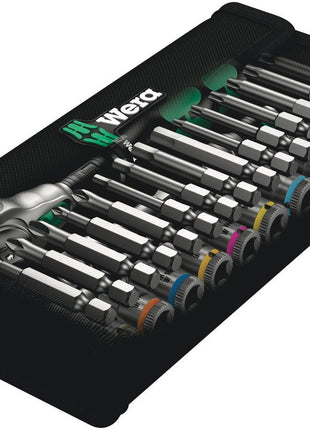 WERA socket spanner set 8100 SA 6 28-piece 1/4 ″ ( 4000821755 )