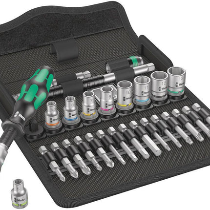 WERA Steckschlüsselsatz 8100 SA 6 28-teilig 1/4 ″ ( 4000821755 )