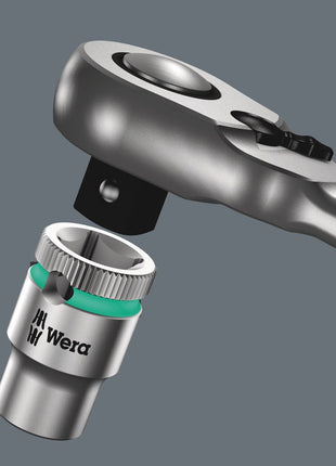 WERA Zyklop Metal switch 3/8 ″ lever-action ratchet with 72 teeth ( 4000821651 )