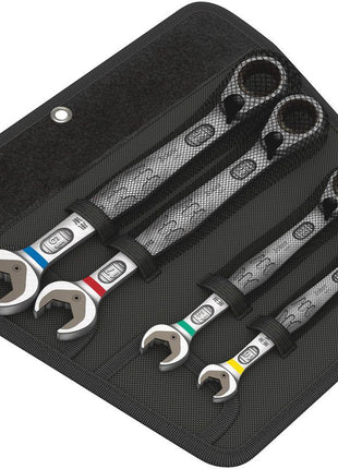 WERA Joker 4-piece ratchet spanner set, spanner sizes 10-19 mm ( 4000821840 )