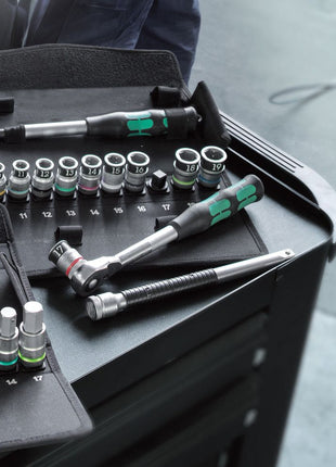WERA Cricchetto reversibile a leva 8006 Zyklop Hybrid C 1/2 ″ 72 denti ( 4000821143 )