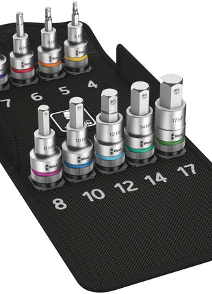 WERA socket spanner set 8740 C HF 1 9-piece ( 4000821147 )