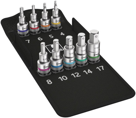 WERA socket spanner set 8740 C HF 1 9-piece ( 4000821147 )