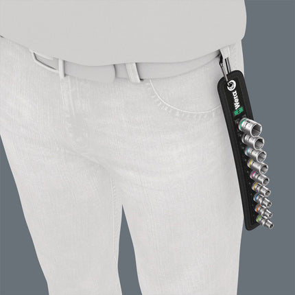 Juego de llaves de vaso WERA Belt 4 9 piezas ( 4000821179 )