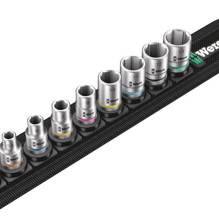 Juego de llaves de vaso WERA Belt 4 9 piezas ( 4000821179 )