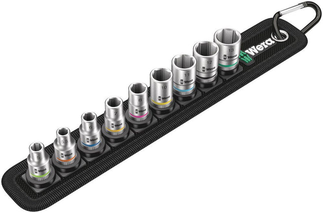 Set di chiavi a bussola WERA Belt 4 9 pezzi ( 4000821179 )