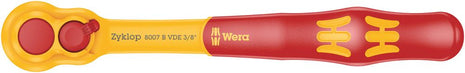 WERA Cliquet réversible à levier 8007 B VDE 3/8 po. 80 dents ( 4000828007 )
