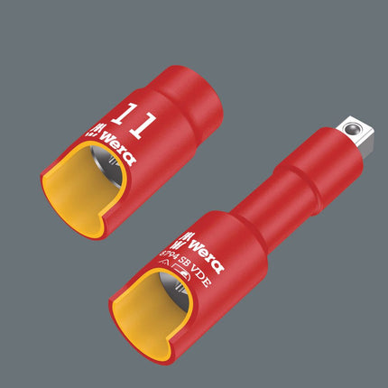 Zestaw kluczy nasadowych WERA 8100 SB VDE 1 Cyklop 17-częściowy 3/8 ″ ( 4000828008 )
