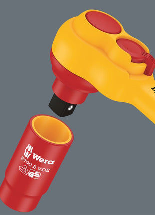 Set di chiavi a bussola WERA 8100 SB VDE 1 Cyclops 17 pezzi 3/8 ″ ( 4000828008 )