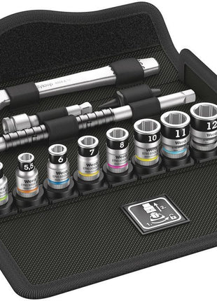 Set di chiavi a bussola WERA 8100 SA 12 HF Zyklop 13 pezzi 1/4 ″ ( 4000821783 )