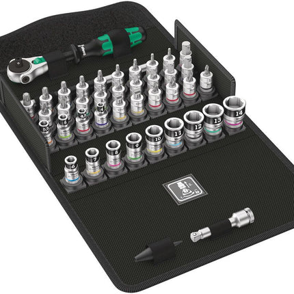 WERA Steckschlüsselsatz 8100 SA All-in 42-teilig 1/4 ″ ( 4000821782 )