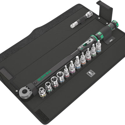 Zestaw kluczy dynamometrycznych WERA Click-Torque C 3 Set 1 13-częściowy 40 - 200 Nm 1/2 ″ ( 8000544741 )