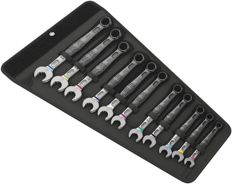 WERA Set di chiavi combinate 6003 Joker da 11 pezzi Larghezza dei piani 8-19 mm ( 4000822312 )