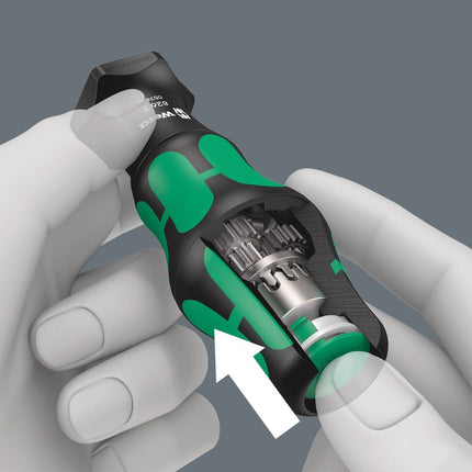 Portapuntas WERA 826 T Kraftform Turbo con portabrocas de cierre rápido ( 4000829823 )