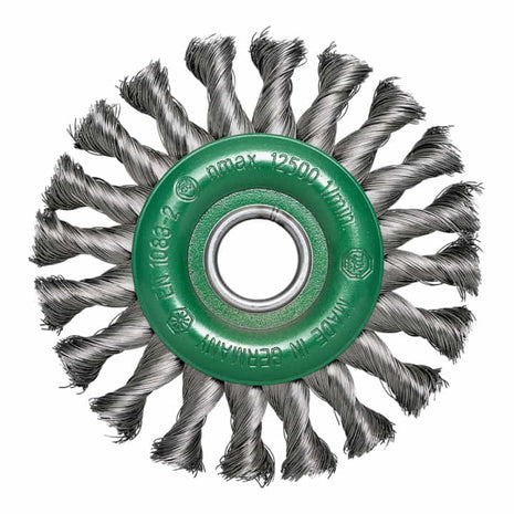 Spazzola rotonda OSBORN Ø 125 mm spessore del filo 0,5 mm ( 4148280125 )