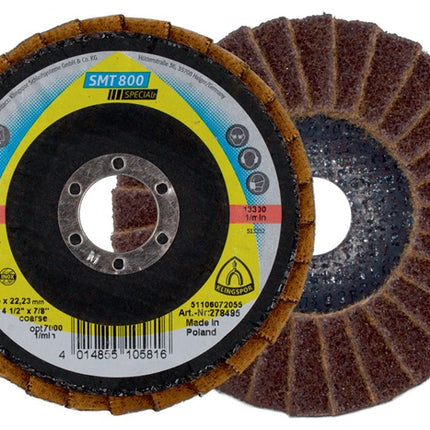 KLINGSPOR Fächerscheibe SMT 800 Ø 115 mm Körnung coarse 12° gewölbt ( 8000352161 )