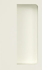 Carcasa de puerta corredera HEWI 539B poliamida 99 blanco puro mate rectangular (3000207831)