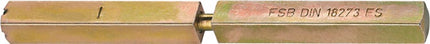 Pasador antipánico FSB 05 0125 Cuadrado 9 x 118 mm ( 3322002015 )