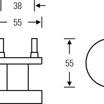FSB door knob 23 0829 03400 Stainless steel 6204 ( 3322002269 )