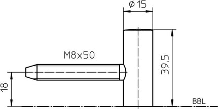 SIMONSWERK sash section V 0020 2-part ( 3000255750 )