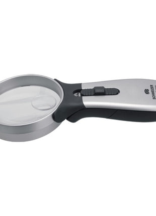 SCHWEIZER Lente d'ingrandimento illuminata a mano Tech-Line CLASSIC Ingrandimento 2x/4x ( 4000851776 )