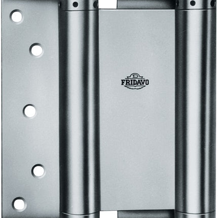 Bisagra para puerta batiente con muelle espiral FRIDAVO modelo M acero niquelado ( 3000255422 )