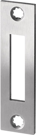 BKS flat striking plate S412 stainless steel canted ( 3000250568 )