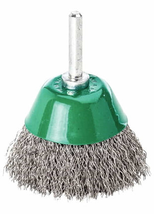 Spazzola di superficie LESSMANN Ø 50 mm gambo 6 mm spessore del filo 0,3 mm ( 4000840766 )