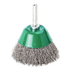 Spazzola di superficie LESSMANN Ø 50 mm gambo 6 mm spessore del filo 0,2 mm ( 4000840767 )