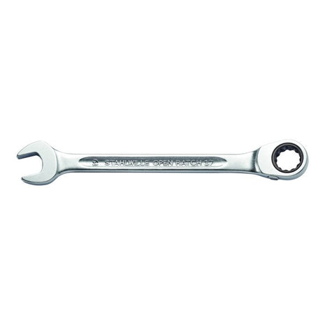 STAHLWILLE OPEN-RATCH 17 chiave a cricchetto aperta larghezza tra i piani 13 mm lunghezza 182 mm ( 4000826068 )