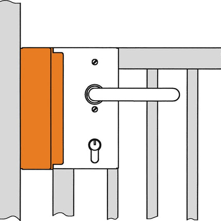 Scatola per apriporta AMF 147B-40 adatta per apriporta elettrici ( 3000251263 )