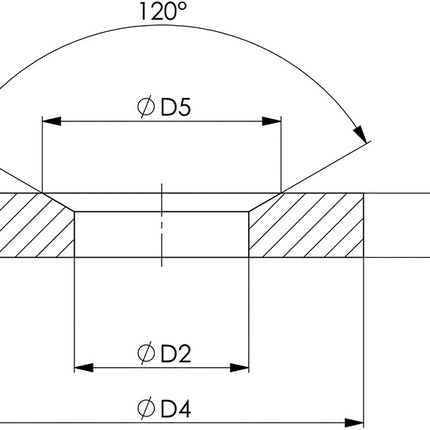 AMF tapered socket DIN 6319G for screws M16 ( 4000833450 )