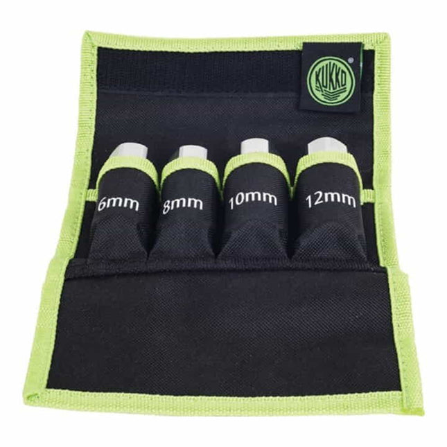 Juego de llaves de espárragos KUKKO 53-A para espárragos Ø 6-8-10-12 mm ( 4157523104 )
