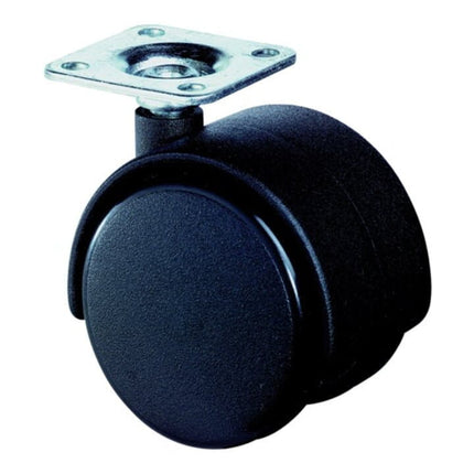 BS ROLLEN Kółko podwójne z tworzywa sztucznego Ø 50 mm Nośność 40 kg ( 3000275081 )