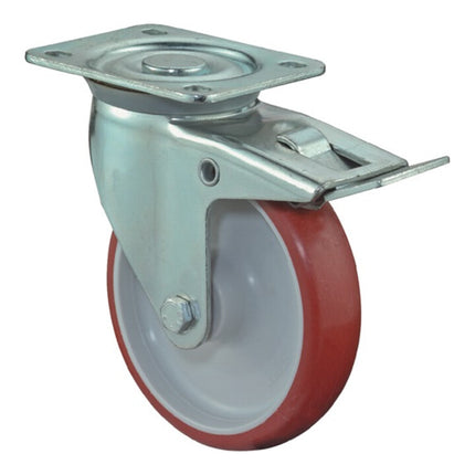 BS ROLLEN Swivel castor Wheel Ø 100 mm Load capacity 125 kg ( 3000275561 )