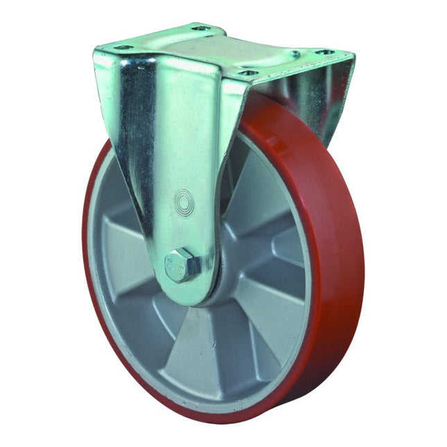 BS ROLLEN Schwerlast-Bockrolle Rad-Ø 200 mm Tragfähigkeit 800 kg ( 3000275939 )