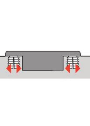 Cerniera grandangolare HETTICH Sensys 8657i con ammortizzazione integrata TH 54 ( 8000612701 )