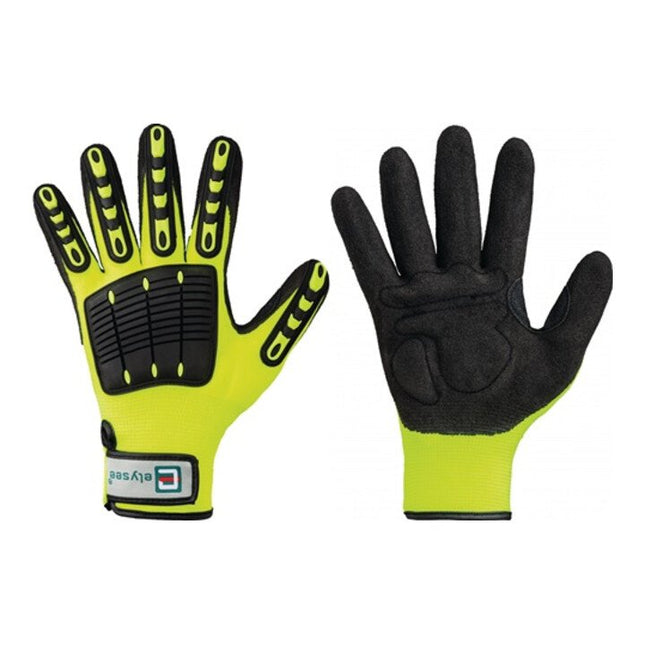 ELYSEE Gant Resistant taille 10 jaune vif/noir ( 4000371183 )