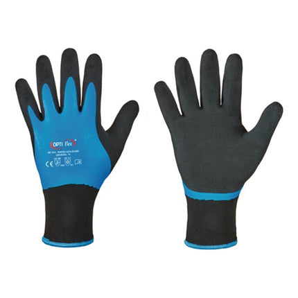 OPTIFLEX Gant Winter Aqua Guard taille 8 noir/bleu ( 8000140392 )