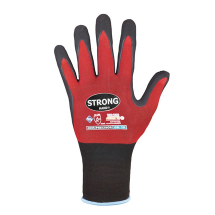 STRONGHAND gants PRECISOR taille 10 rouge/noir ( 8000549464 )