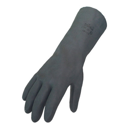 Guantes químicos ASATEX talla 10 negro ( 4000371362 )
