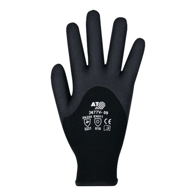 Guanti ASATEX protezione dal freddo taglia 11 nero ( 4000371083 )