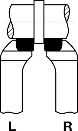 WILKE face turning chisel DIN 4977 ISO5 25 x 25 mm ( 4118630152 )