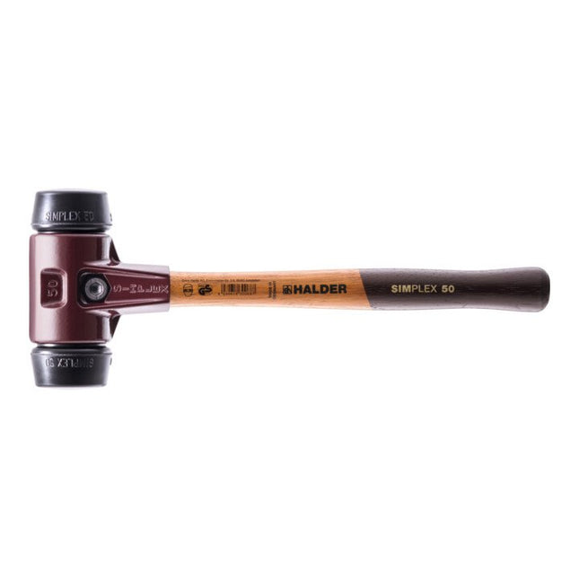 HALDER Maillet à frappe amortie SIMPLEX longueur 330 mm D. de la tête 40 mm ( 4000811698 )