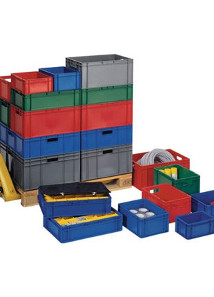 Contenitore impilabile per il trasporto LA-KA-PE L800xL600xH320mm ( 9000448165 )