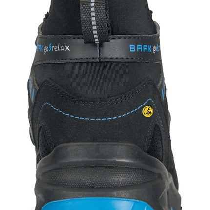 BAAK safety boots Hudson size 45 black/blue ( 8002360409 )