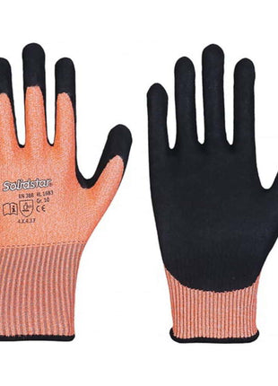 LEIPOLD Solidstar 1683 cut protection gloves size 10 orange/black ( 4000391050 )
